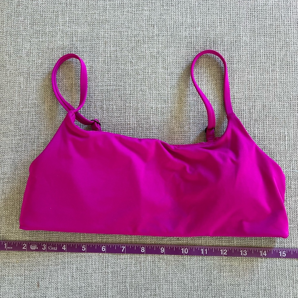 Athleta Vibrant Pink Swim Top